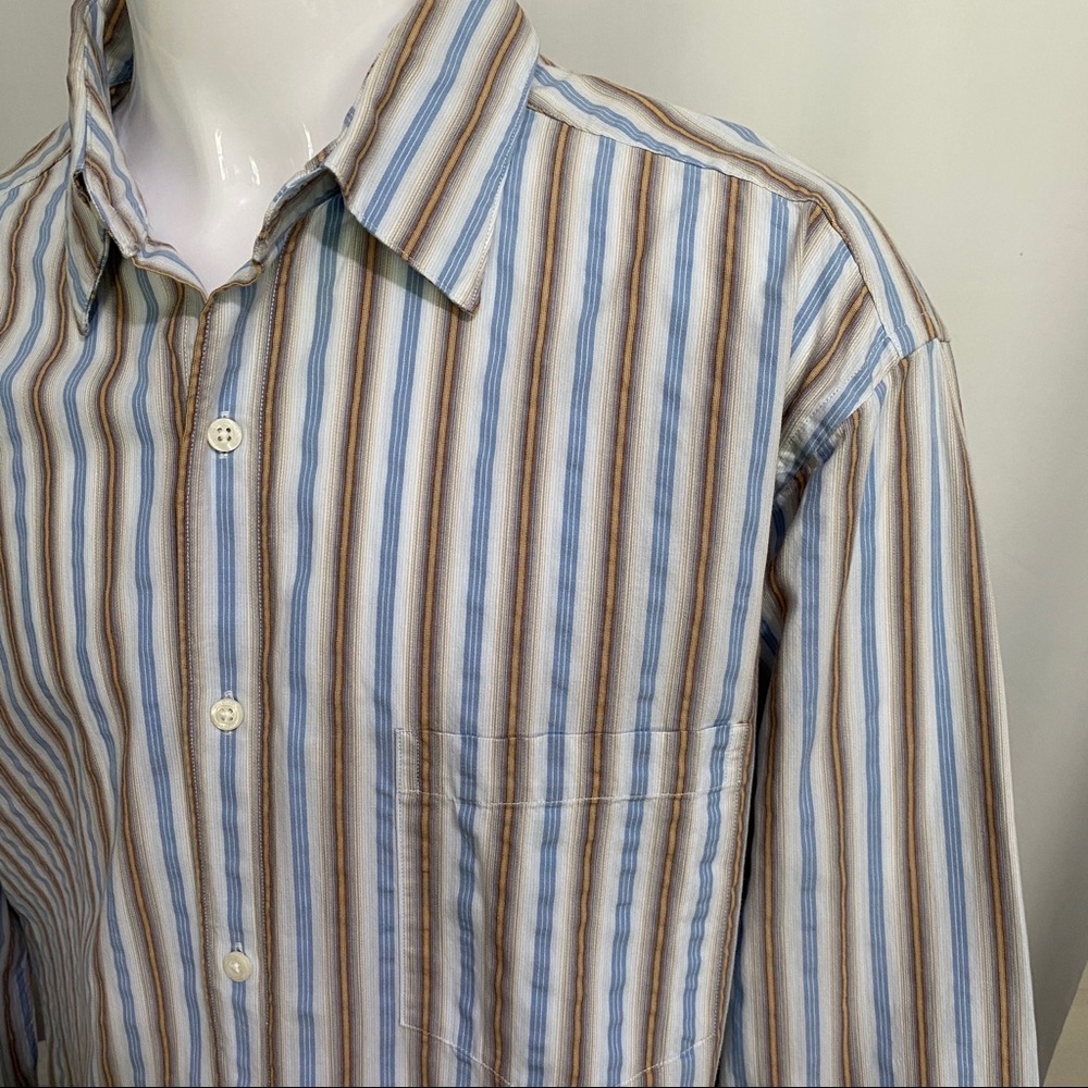 Johnson & Murphy Mens Shirt Button Down Size XL